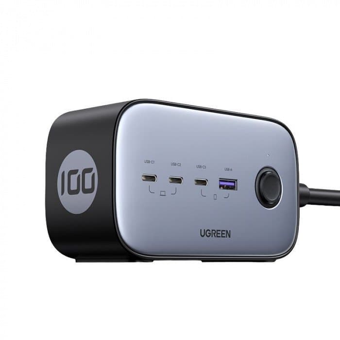 Сетевое зарядное устройство Ugreen CD270 100W Nexode Power Strip (3C1A) 60167