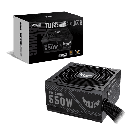 Блок питания ASUS TUF-GAMING-550B ATX12V/80+BRONZE, non-modular, BOX