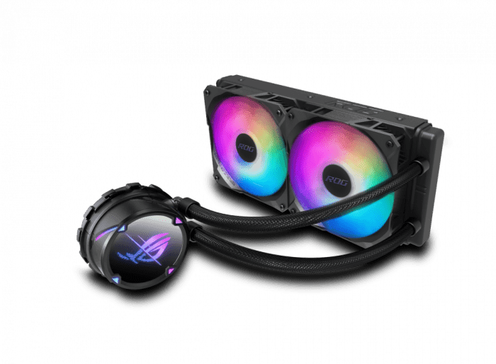 СЖО ASUS ROG STRIX LC II 240 ARGB, AIO, 120mm fan, ARGB, 1700 socket BOX