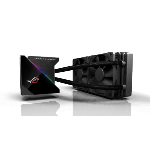 СЖО ASUS ROG RYUJIN 240, AIO, 2x120mm fan, 60mm fan, RGB, BOX