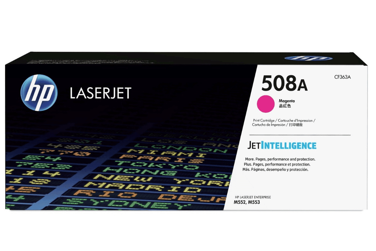 Картридж лазерный HP LaserJet 508A CF363A Пурпурный