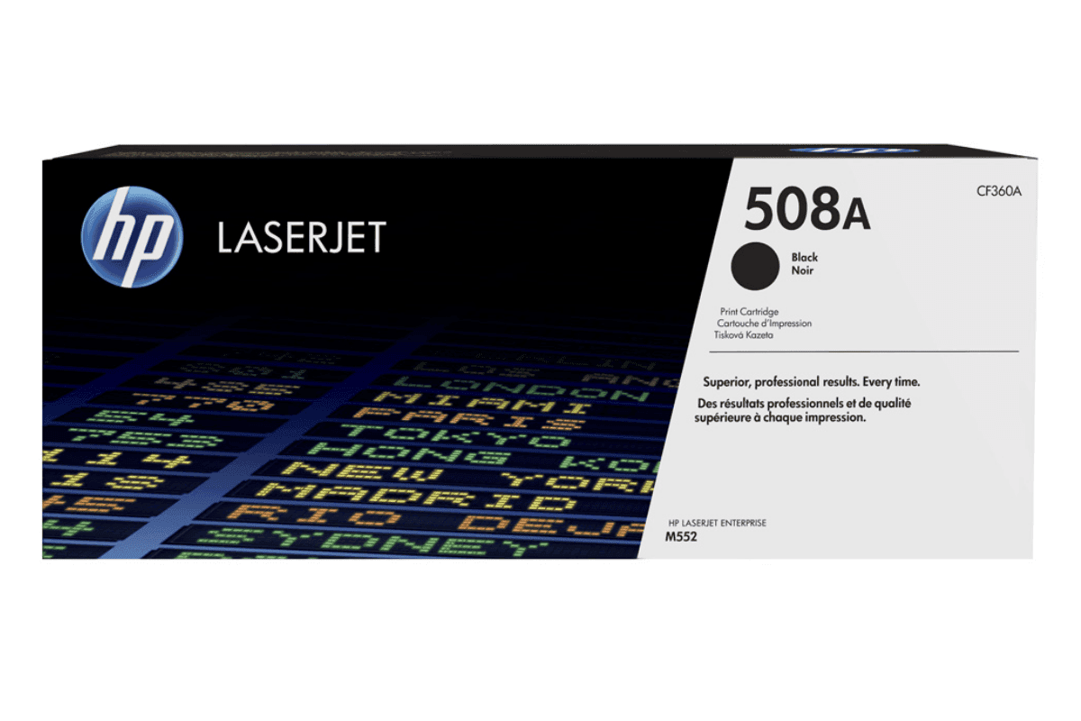 Оригинальный лазерный картридж HP LaserJet 508A CF360A Черный