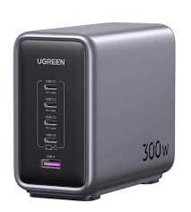 Зарядное устройство UGREEN CD333 1*USB-A+4*USB-C 300W Desktop Fast Charger 90903B