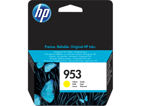 Картридж струйный HP F6U14AE 953, Yellow Original Ink Cartridge