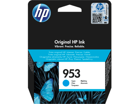 Картридж струйный HP F6U12AE 953, Cyan Original Ink Cartridge