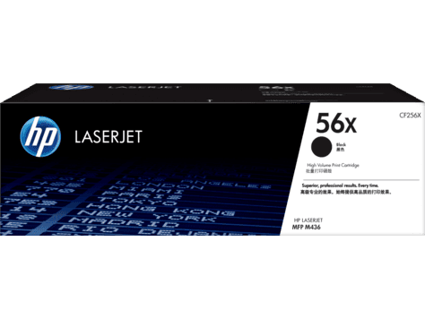 Картридж лазерный HP CF256X, 56X  для HP LaserJet M436dn/ M436n/M436nda, 13700 стр., увеличенная ёмкость, черный,
