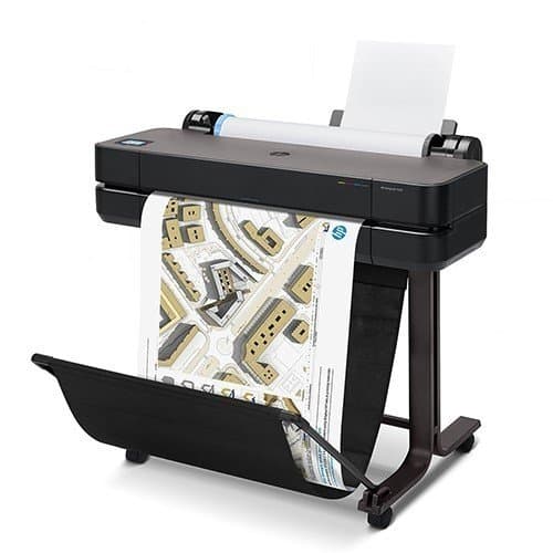 Плоттер HP DJ T630 24-in 5HB09D, 610mm, A1, 30сек/стр A1; 76л A1/час, WIFI,USB 2.0, remote print, auto switch sheet/roll