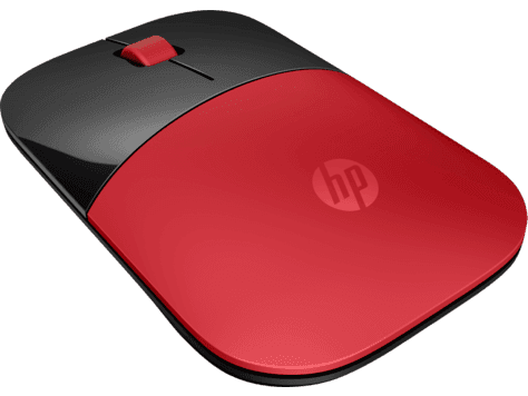 HP Z3700 Red Wireless Mouse