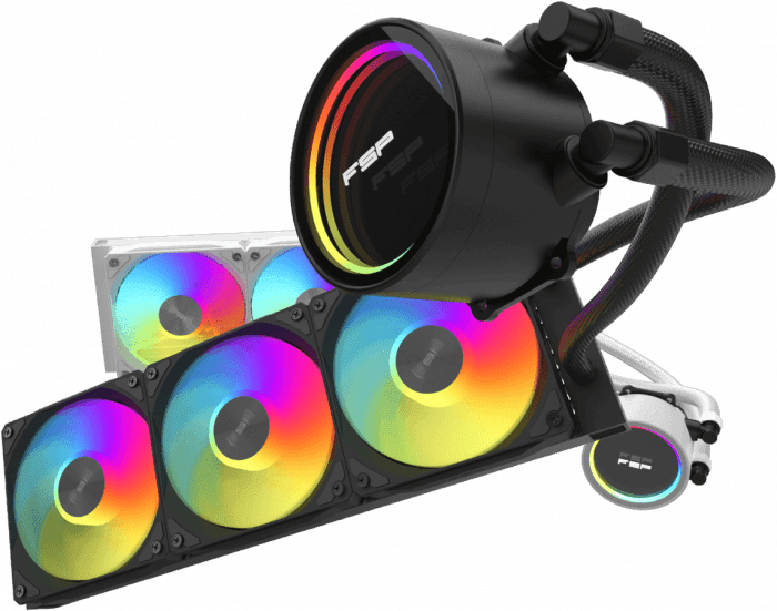 СЖО FSP AE36-B FSP, 360mm, support LGA1700/1851, AM5, RGB, Black