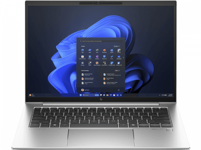Ноутбук HP EliteBook 1040 G9 UMA i5-1245U 1040 G9,14.0 WUXGA 400 5MP IR,16G D5,512G PCIe,W11p6,1yw