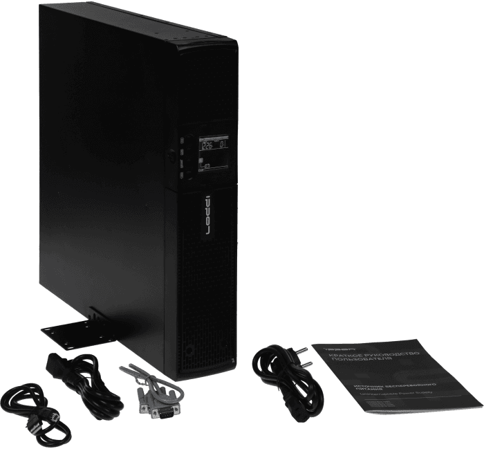 ИБП Ippon Innova RTB 1500, 1500 ВA, 1350 Вт, AVR 165-290В, 8xIEC C13, управление по USB/COM