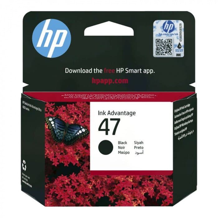 Картридж струйный 6ZD21AE HP 47, черный (1300стр.) (26мл) для HP DJ IA Ultra 4828