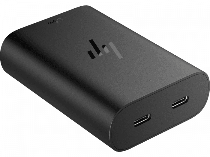 ЗУ HP 600Q7AA USB Type C® 65W GaN Laptop Charger - Black