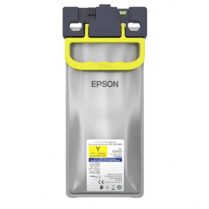 Контейнер Epson C13T05A40N, с желтыми чернилами, ресурсом 20 000 стр., WORKFORCE PRO WF-C87XR YELLOW XL INK SUP