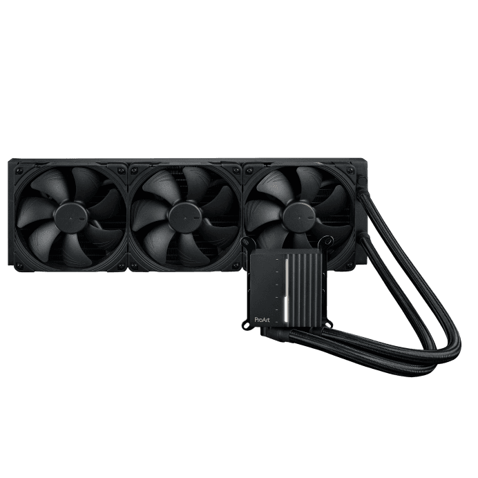 СЖО ASUS ProArt LC 420, 3x Noctua NF-A14 industrial PPC-2000 PWM 140mm radiator fans,  Cooper Water Block, BOX