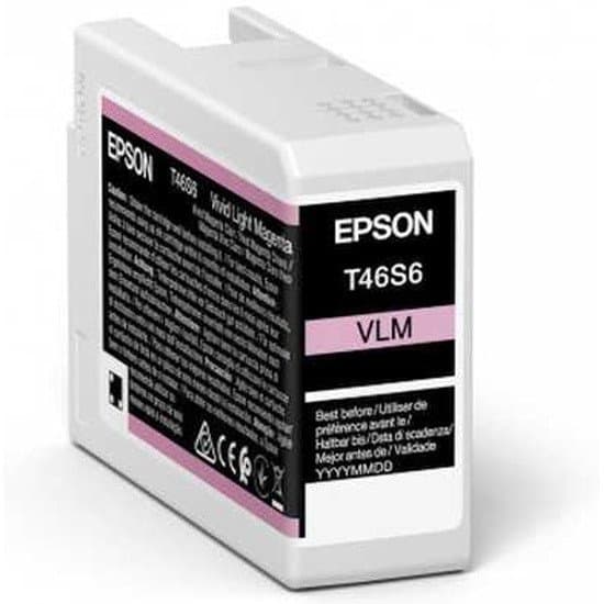 Картридж струйный Epson C13T46S60N для SC-P700 VIVID LIGHT MAGENTA ULTRACHROME PRO 10 INK) 25 ml