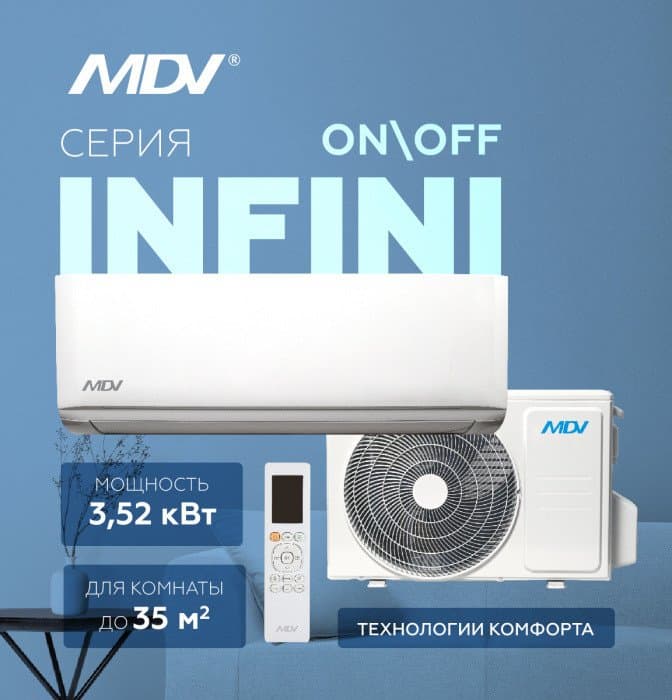 Комплект вн. Блок MDSAG-12HRN1+ наруж блок MDSAG-12HRN1