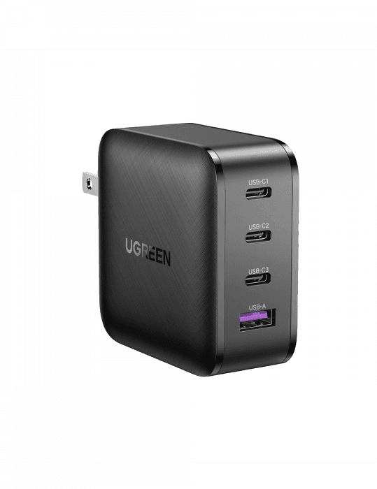 Зарядное устройство Ugreen CD224 USB-A+3*USB-C 65W  GaN Tech Fast Charger, 70774