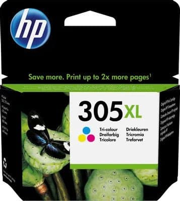 Оригинальный струйный картридж увеличенной емкости HP 305XL, трехцветный (3YM63AE)