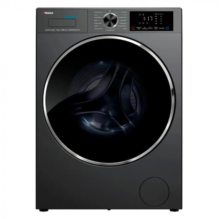 Стиральная машина Hansa, 10 кг, глубина 52 см, Grey WHB10140G