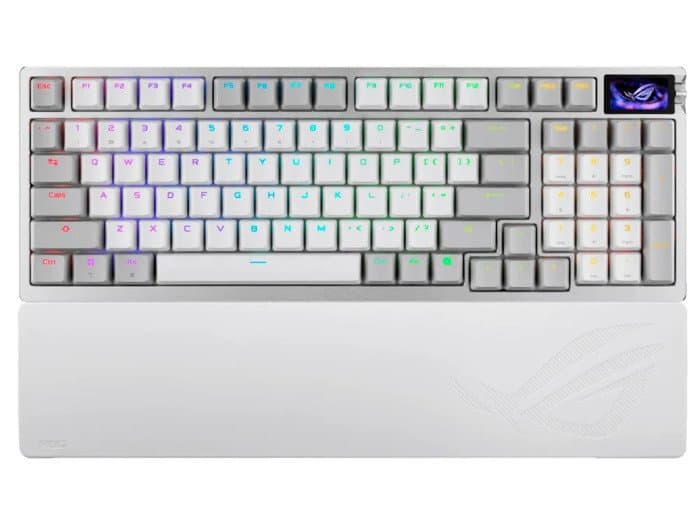 Клавиатура ASUS M901 ROG AZOTH 96 HE/WHT/HFXV2/RU/ABS//KB ROG HFX