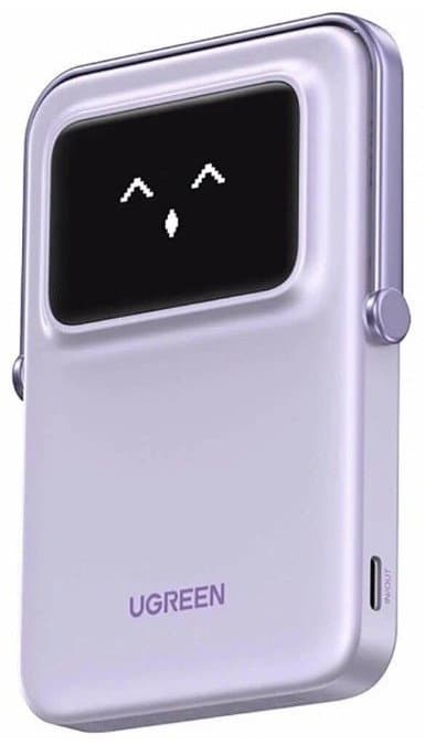 Пауэрбанк UGREEN PB571 35606 5000mAh mini Magnetic Robot Wireless 20W USB-C