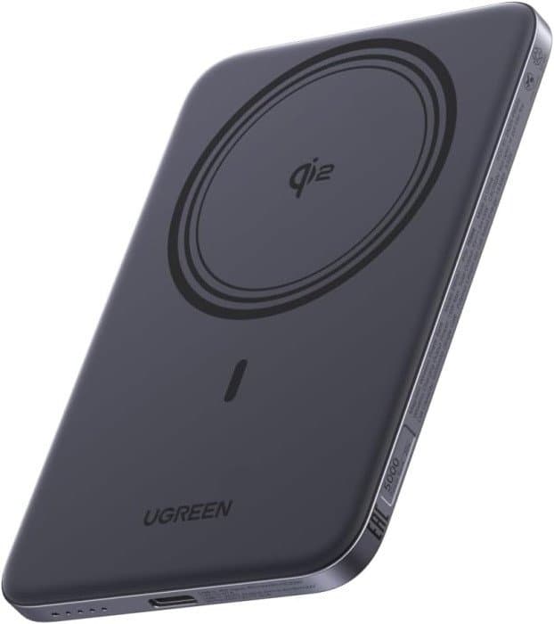Magnetic Wireless Power Bank Ugreen 1C 20W+15W PB580 5000mAh