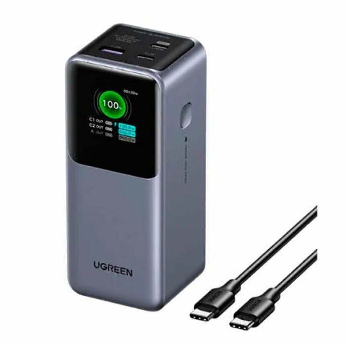 Пауэрбанк Ugreen 20000mAh Fast Charging PB721 35524B 130W USB A, 2 x USB-C