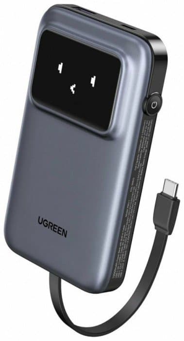 Пауэрбанк Ugreen 10000mAh Fast Charging PB511 35604B 30W USB-C