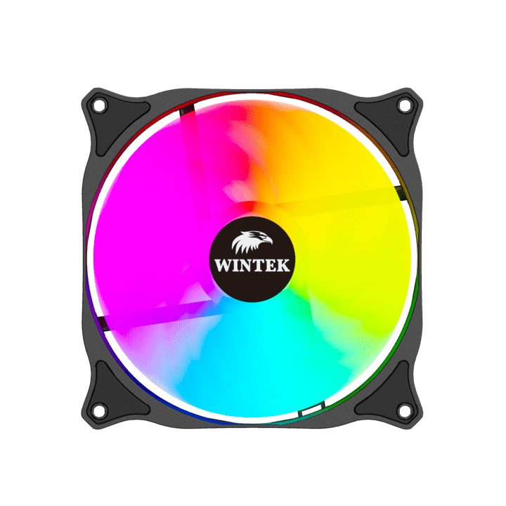 Вентилятор для корпуса Wintek M11-B-14 ARGB, 14 см, 6 pin
