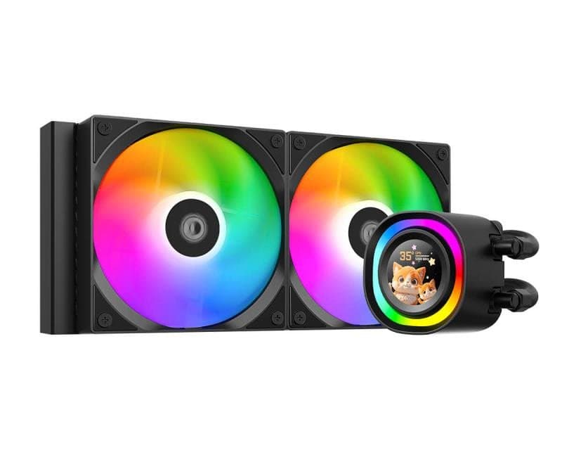 Водяное охлаждение для процессора ID-COOLING FX240 LCD