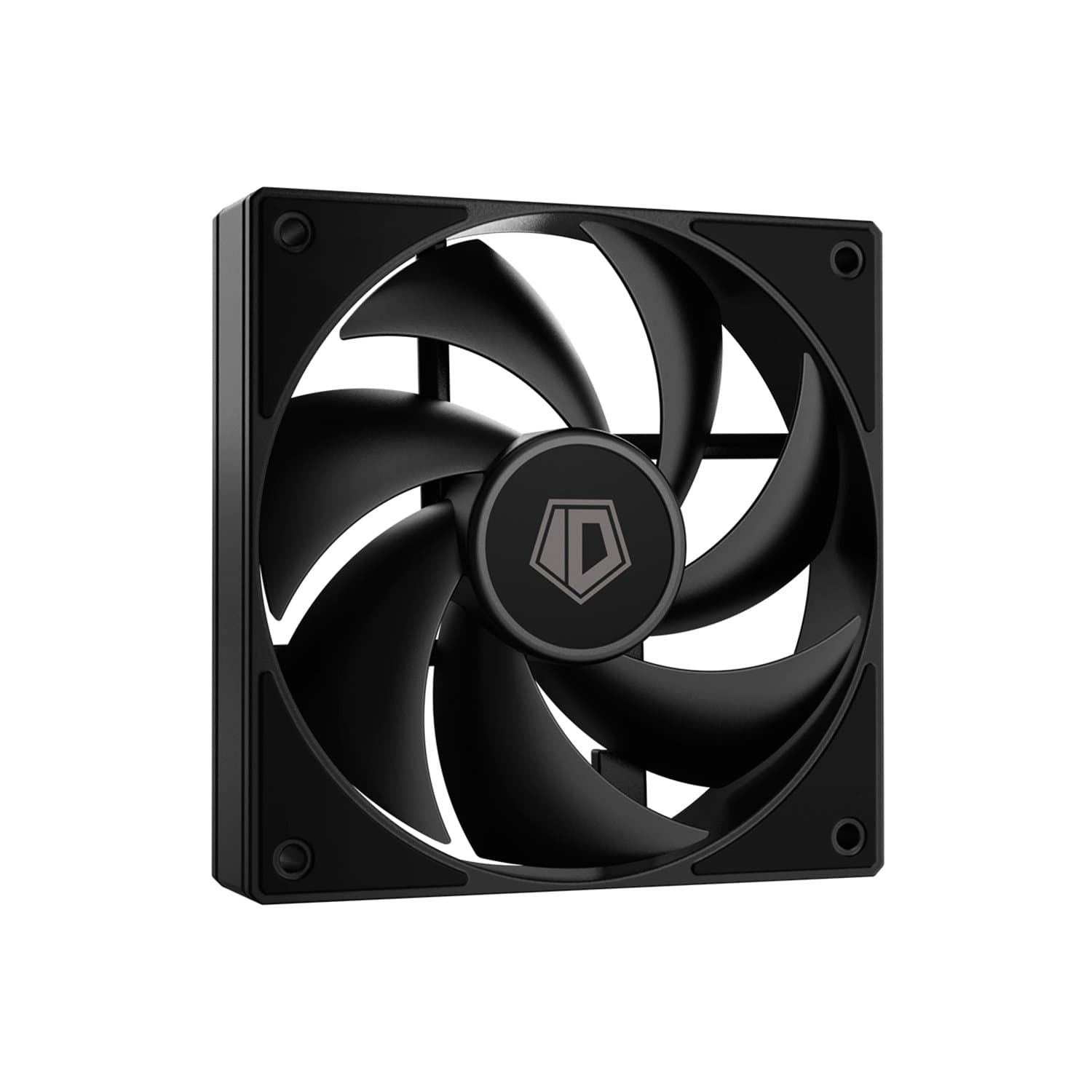 Fan for case, 12cm, ID-Cooling, AF-125-K, 500-2000rpm, 78.25CFM, 29.82dBA, black, 4pin