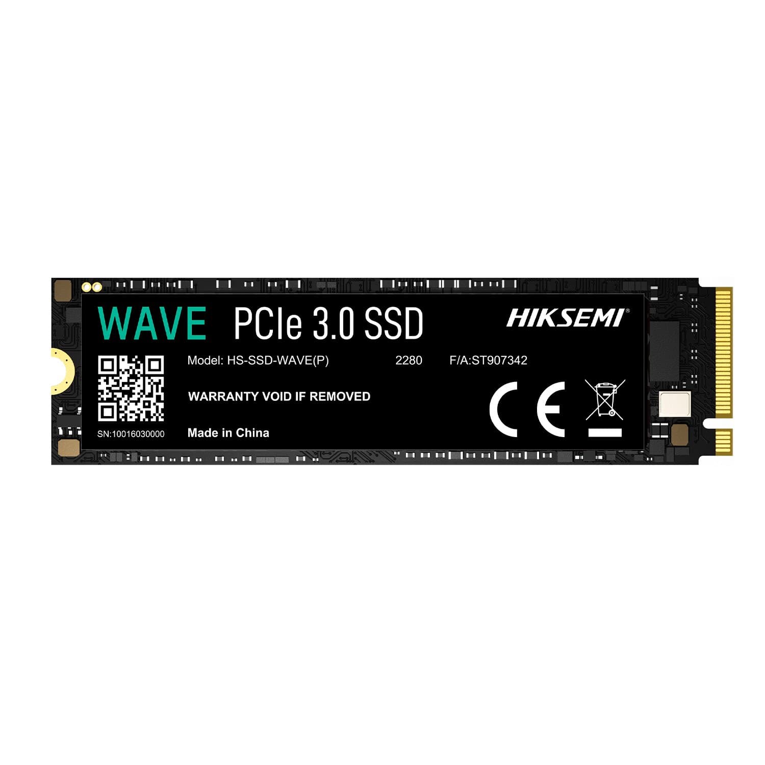 SSD M.2 PCIe 1 TB HikSemi (Hikvision) HS-SSD-WAVE(P) 1024G , PCIe 3.0 x4, NVMe