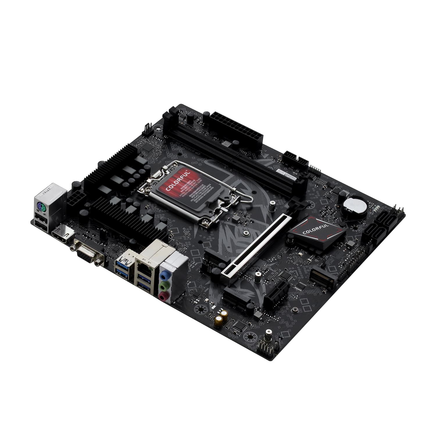 MB Socket1700, MATX, iB760 (VGA+HDMI) Colorful BATTLE-AX B760M-K D5 V20, 2DDR5, PCIx16, PCIx1