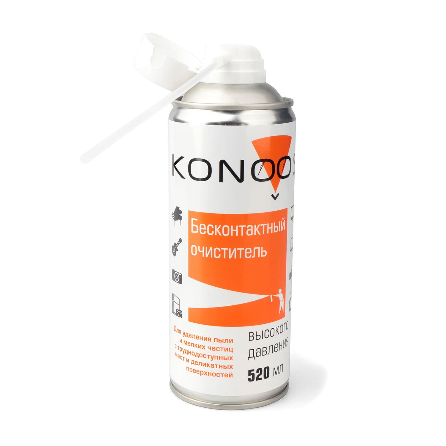 Чистящее средство Konoos, KAD-520-N, 520ml, Сжатый воздух