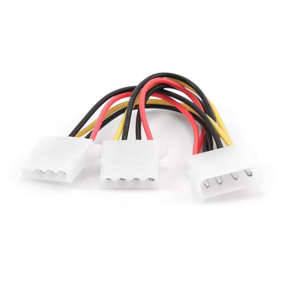 Cable converter for power supply, Molex, 4m -> 2 x 4f, Cablexpert CC-PSU-1