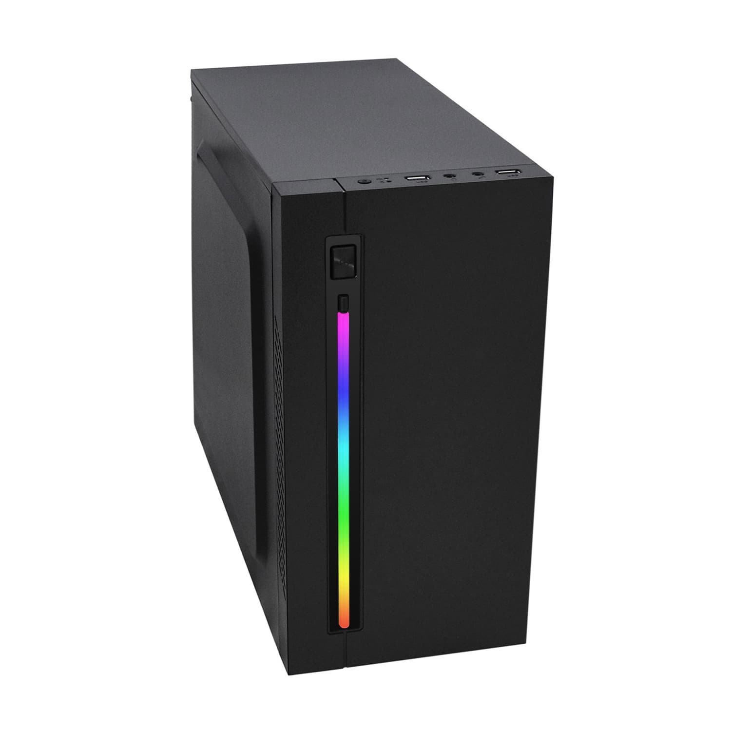Case MATX mini tower APEX, V03, RGB (400W), black