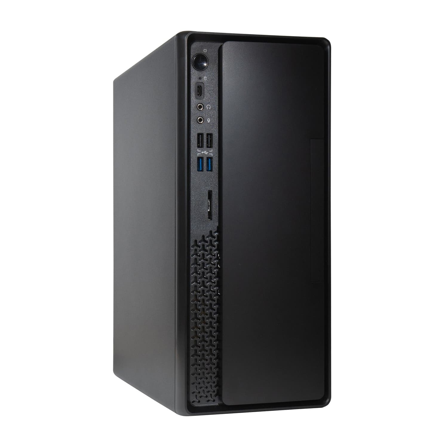 Case MATX mini tower Chieftec UNI, BS-10B-300-FOB, (300W 80+ Bronze), Type-C, black