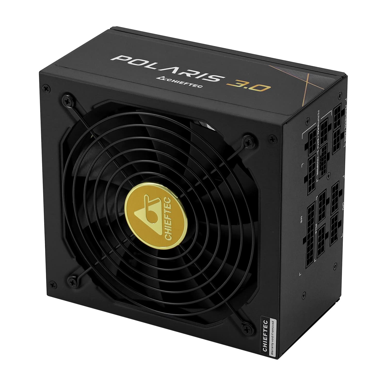 Power supply ATX Chieftec POLARIS 3.0, PPS-1250FC-A3, 1250W, 80plus Gold, Modular