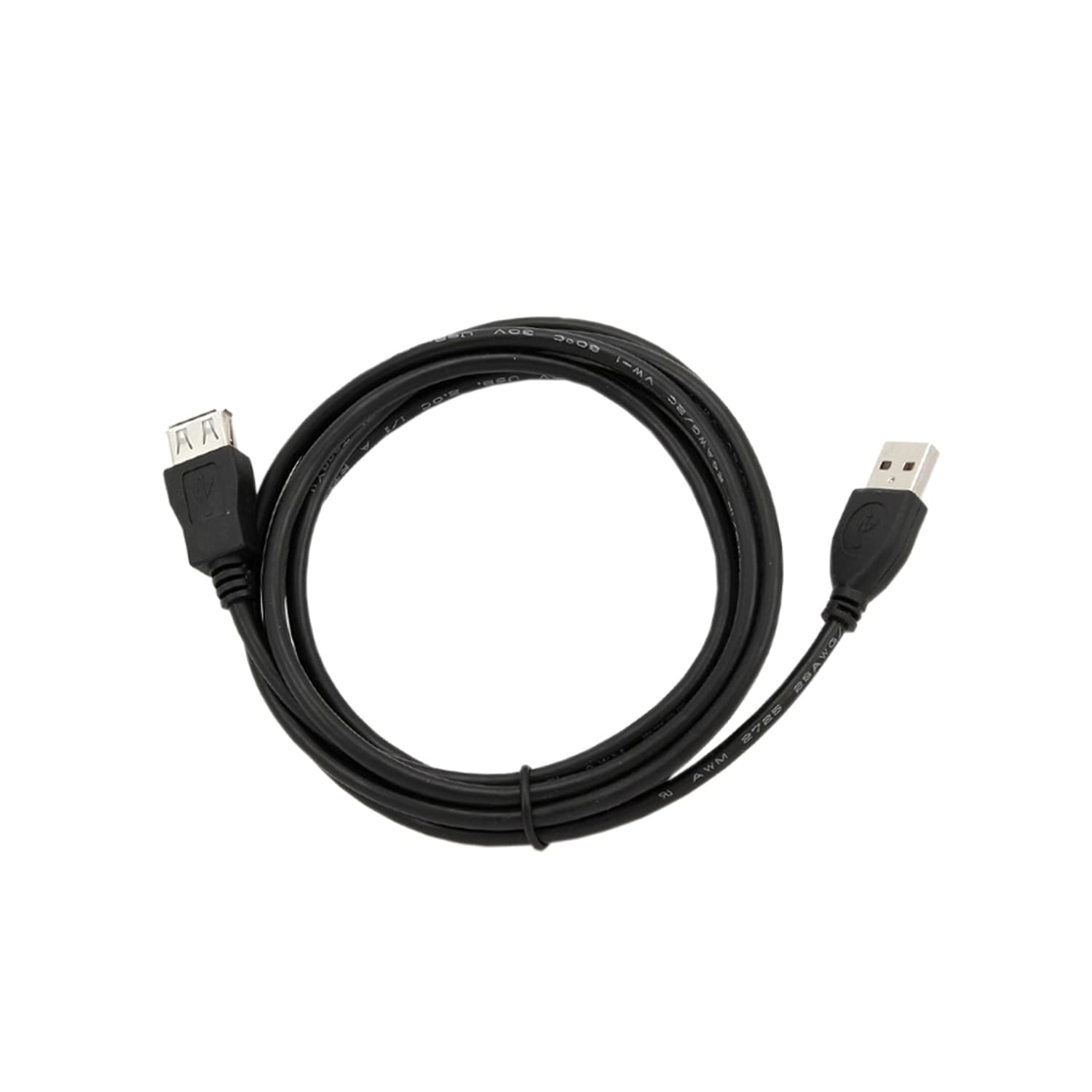 Cable USB (удлинитель) Type Am- Af, 4.5m, Cablexpert CCP-USB2-AMAF-15C, USB 2.0, black