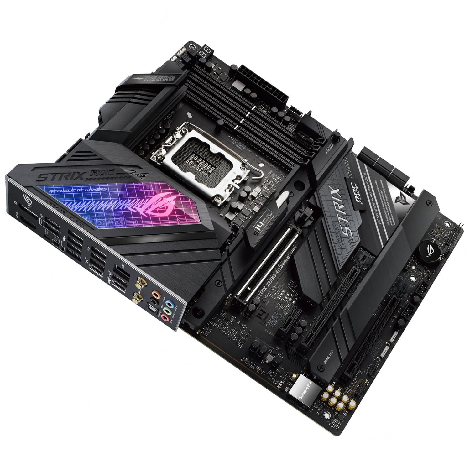 MB Socket1700, ATX, iZ690 (DP+HDMI,2.5GNIC), ASUS ROG STRIX Z690-E GAMING WIFI, 4DDR5, 3PCIx16