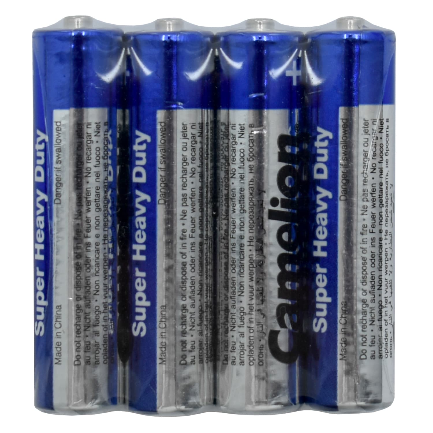 Батарейки Camelion AAA (R03P-SP4B), super heavy duty, комплект - 4 штуки