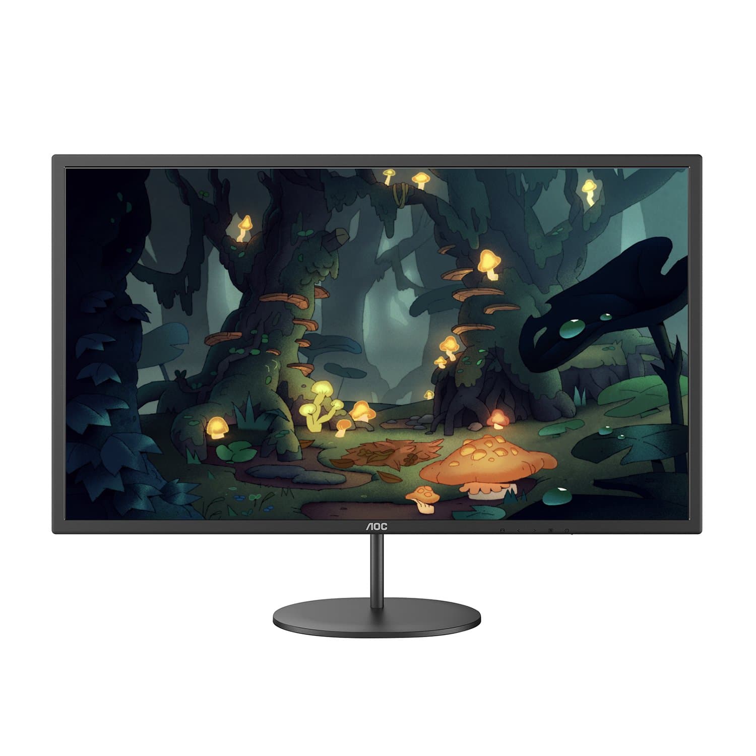 LCD 31.5" AOC Q32V4/01, 2560x1440 IPS (WLED), 75Hz, 4ms, 250 cd/m2, 1200:1, HDMI/DP
