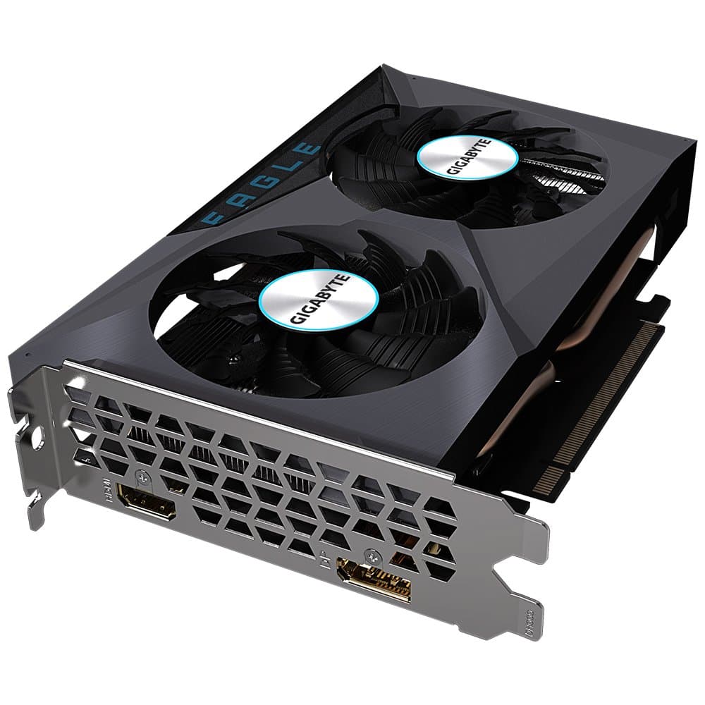 GPU AMD, 4 GB, Gigabyte RX 6500 XT EAGLE [GV-R65XTEAGLE-4GD], HDMI/DP, GDDR6/64bit