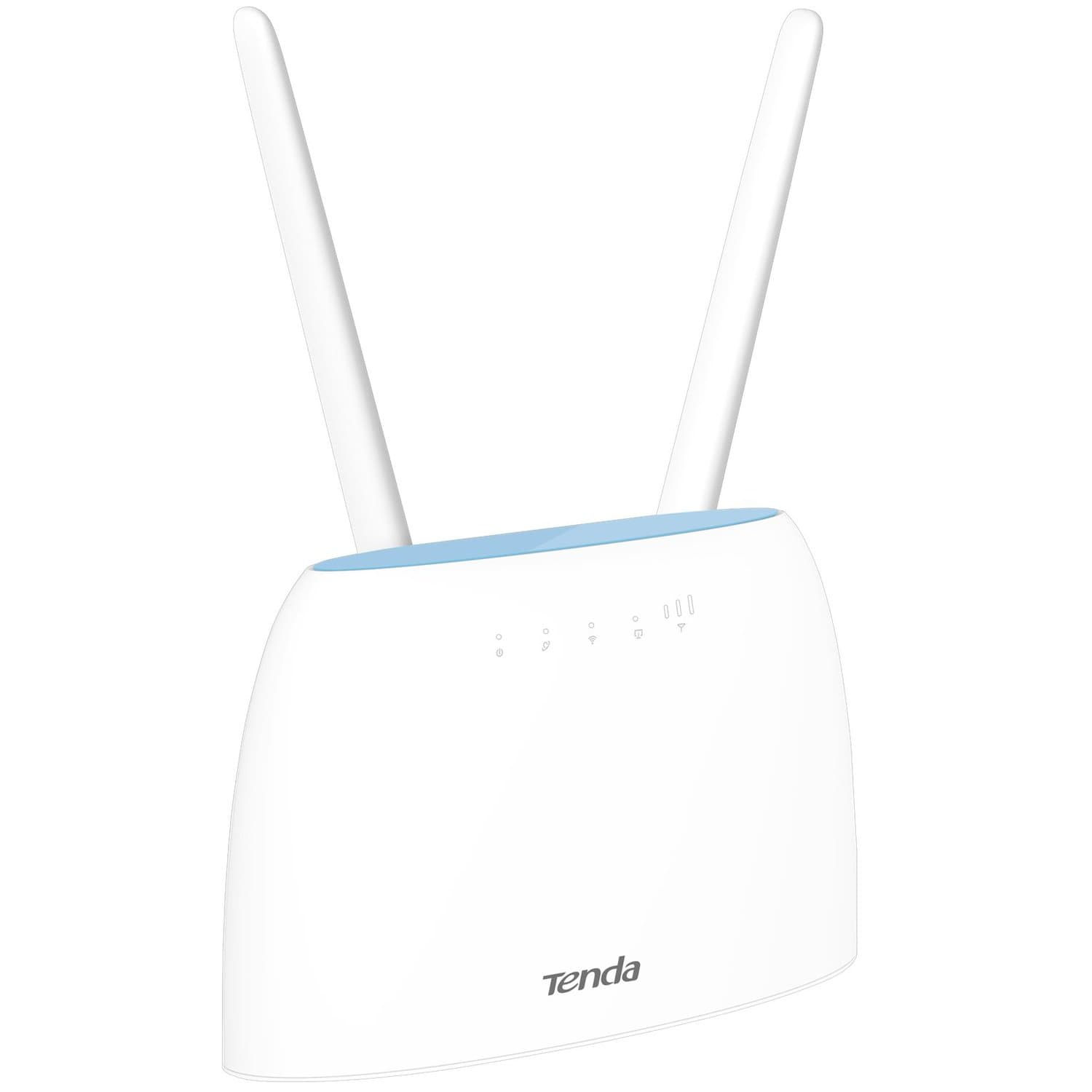 Wireless router, Tenda 4G09, WiFi 5 (1200M), 2 x 10/100/1000M, 4G+ LTE cat6, 2ant. 5dBi