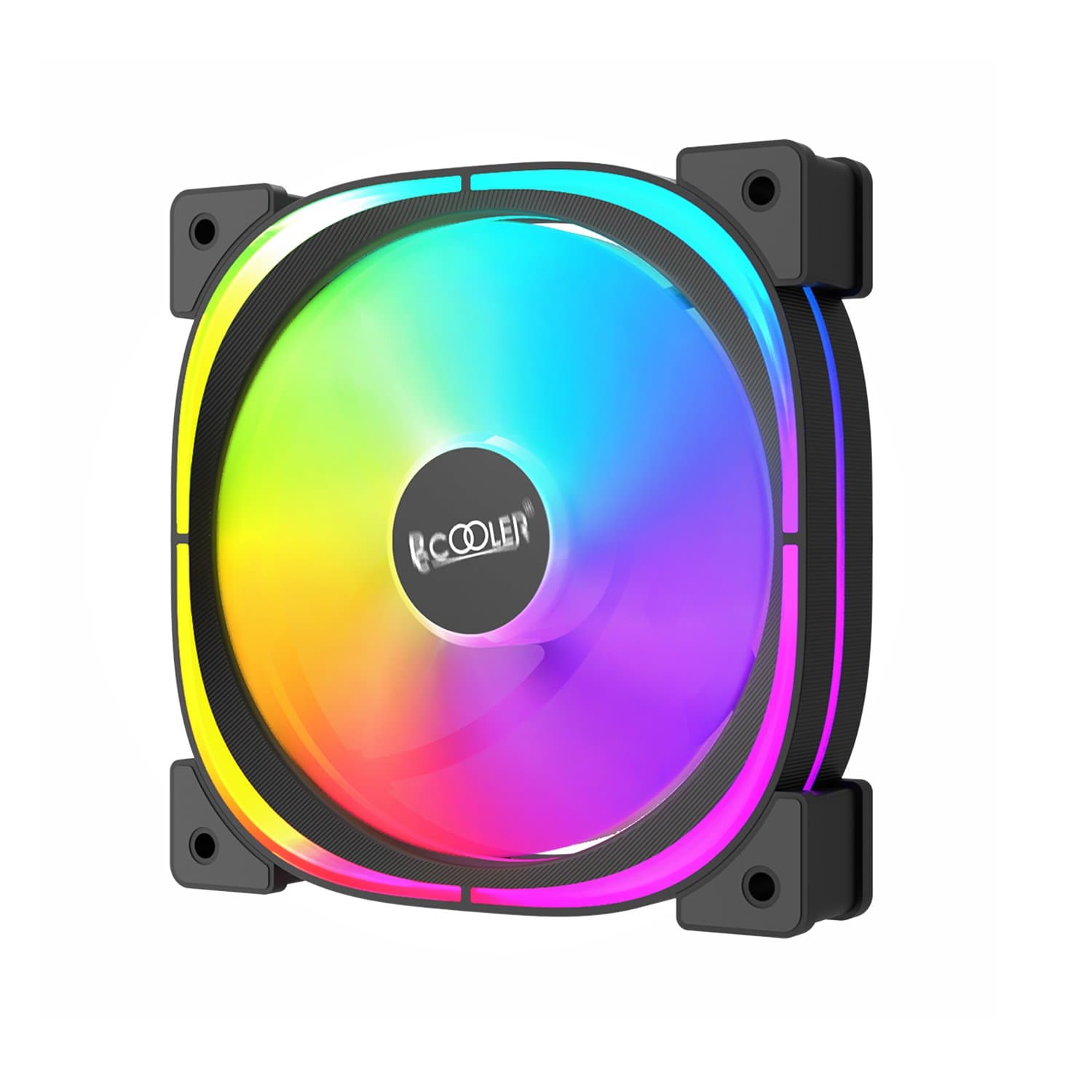 Fan kit for case, 12cm x 3, PCCOOLER EF120 ARGB BK 3 IN 1, 1000-2000rpm, 52.79CFM