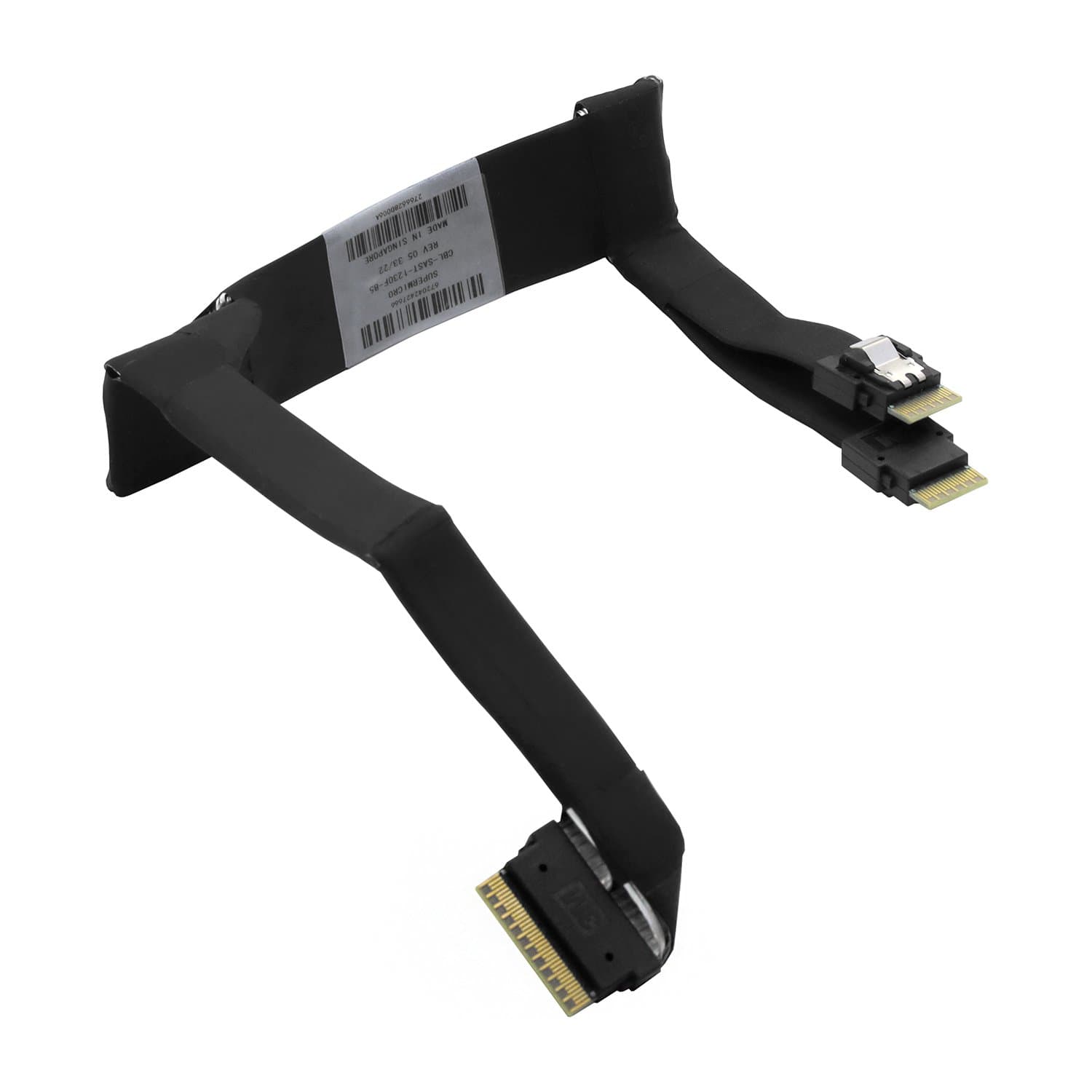 Кабель интерфейсный Slim SAS NVMe Supermicro CBL-SAST-1230F-85