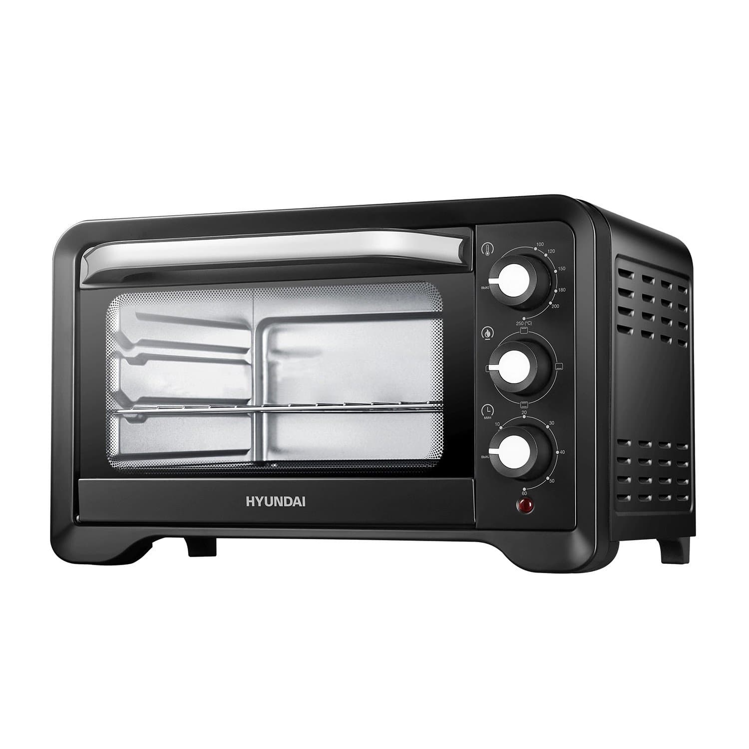 Мини-печь Hyundai MIO-HY103 20л. 1380Вт черный