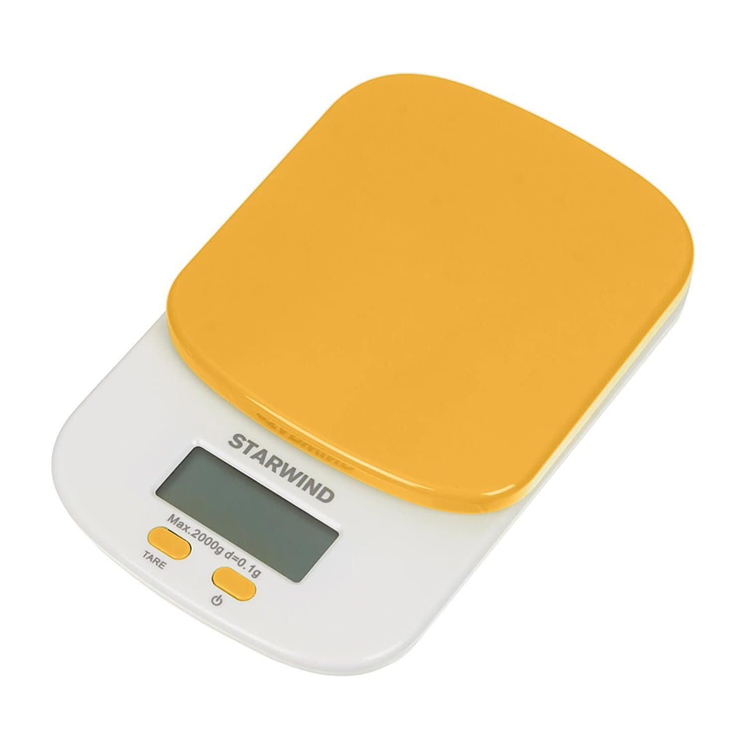 Весы кухонные электронные Starwind SSK2158 макс.вес:2кг оранжевый