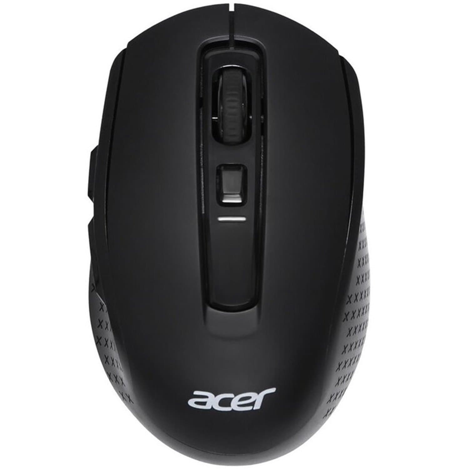 Mouse Acer OMR070, Wireless, BT/2,4GHz, Optical 800-1600 dpi, 1AA, USB, black
